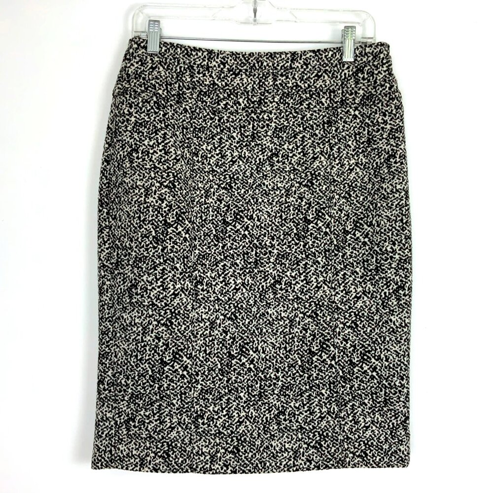 White House Black Market Tweed Pencil Career Office Skirt Size 8 - Picture 6 of 16